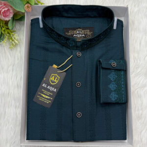 Indian Fine Cotton Bottle Green